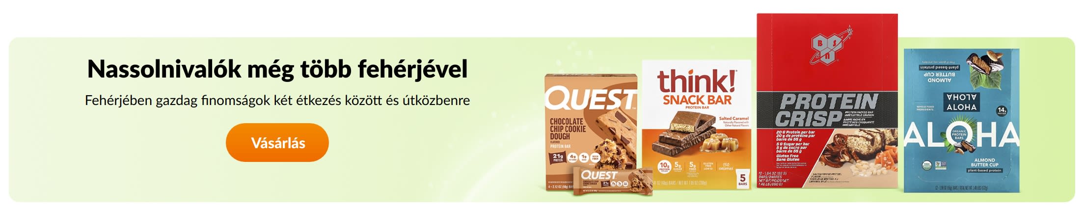 Nassolnivalók még több fehérjével