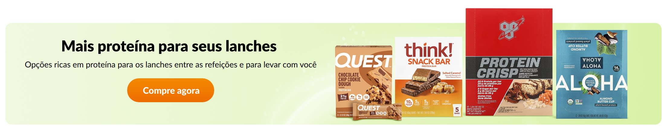 Mais proteína para seus lanches