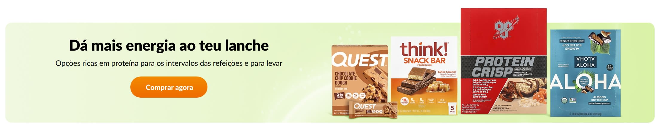 Dá mais energia ao teu lanche