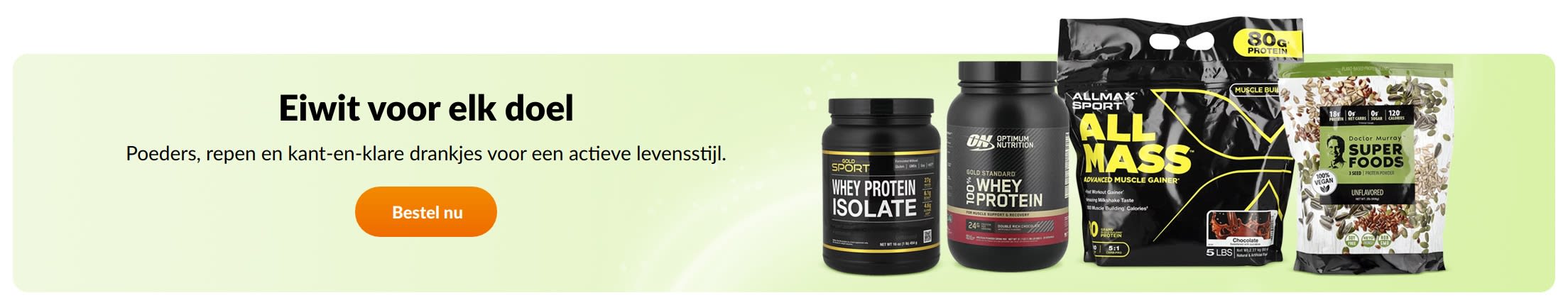 Protein for Every Goal