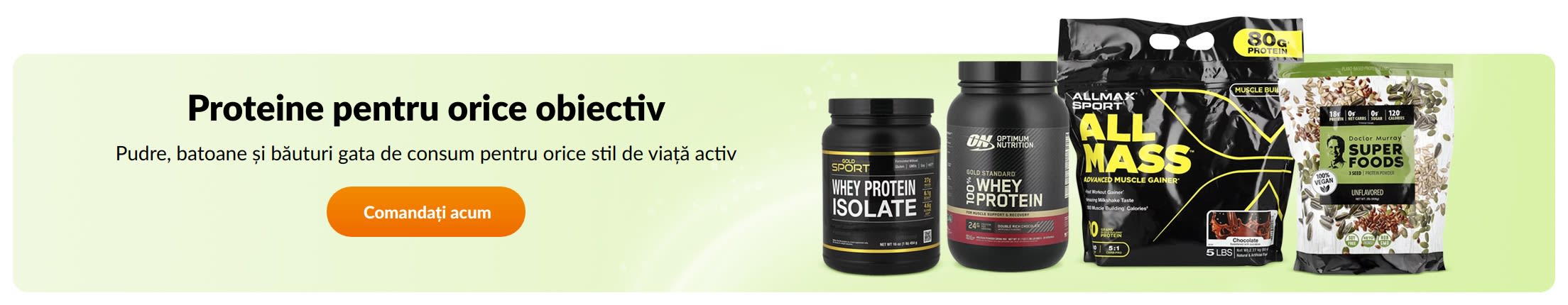 Protein for Every Goal