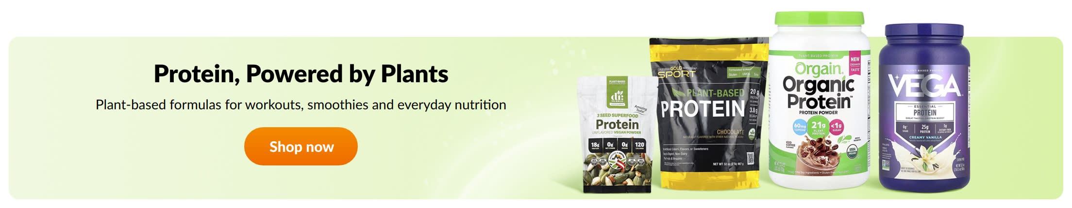 Protein, Powered by Plants