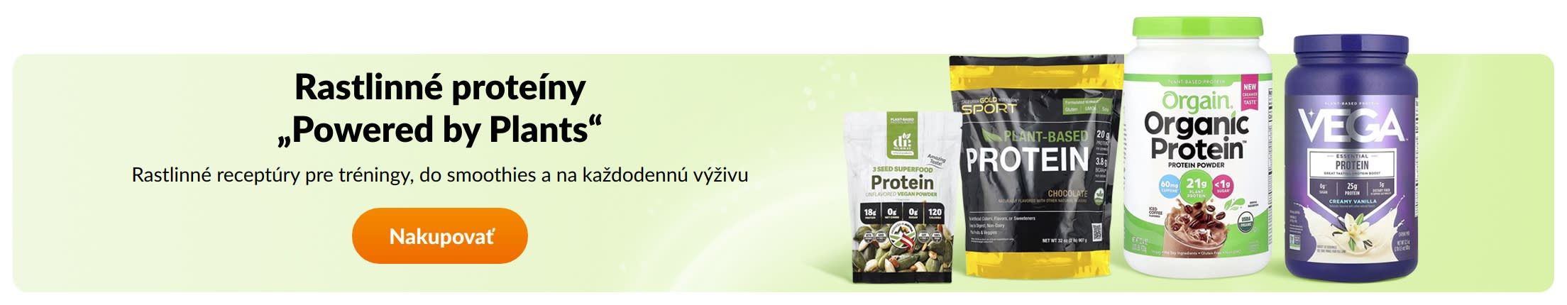 Rastlinné proteíny – Powered by Plants