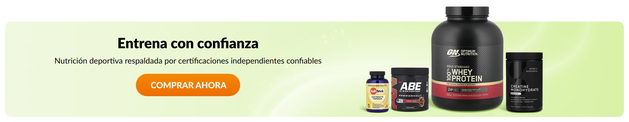 Entrena con confianza