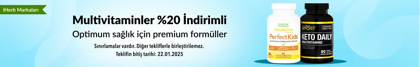 MULTİVİTAMİNLER %20 İNDİRİMLİ