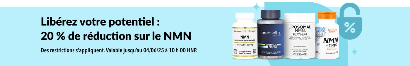 20 % de réduction sur du NMN Premium 