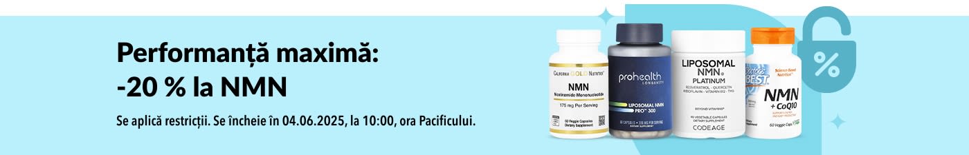 -20 % la suplimentele de NMN premium