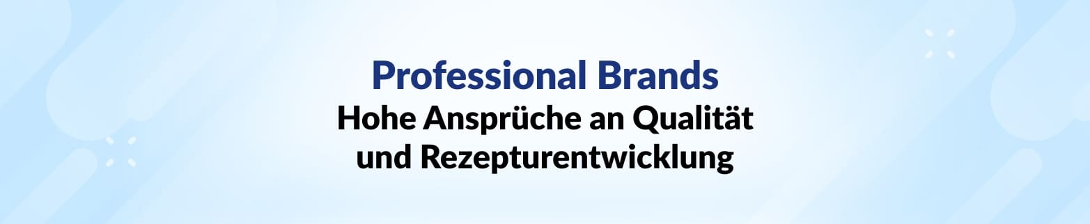 JETZT SHOPPEN PROFESSIONAL BRANDS