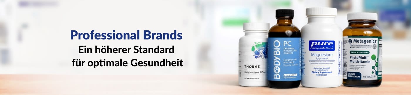 Professional Brands. Ein höherer Standard für optimale Gesundheit