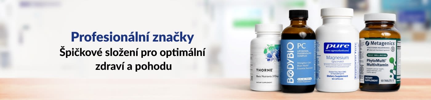 Profesionální značky. Špičkové složení pro optimální zdraví a pohodu
