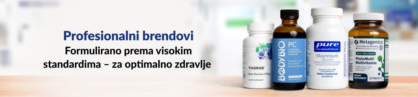 Profesionalni brendovi. Formulirano prema višim standardima za optimalnu dobrobit