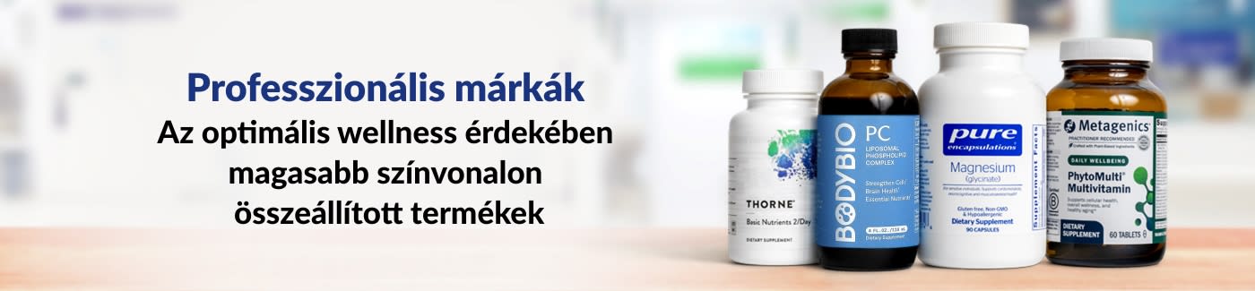 Professzionális márkák. Az optimális wellness érdekében magasabb színvonalon összeállított termékek