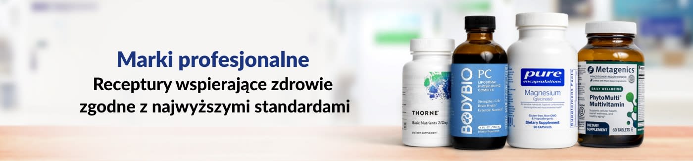 Marki profesjonalne. Receptury wspierające zdrowie zgodne z najwyższymi standardami