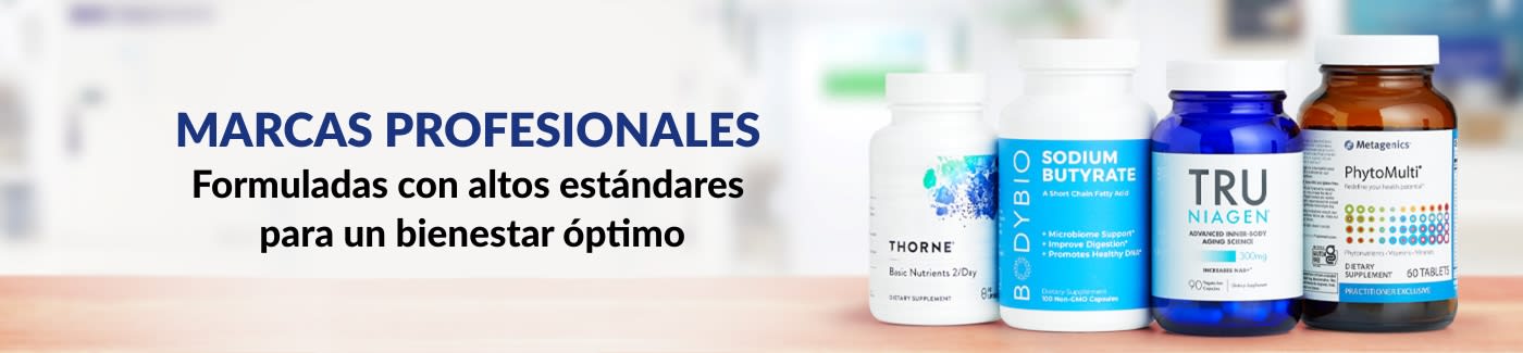 Marcas profesionales. Formuladas con altos estándares para un bienestar óptimo