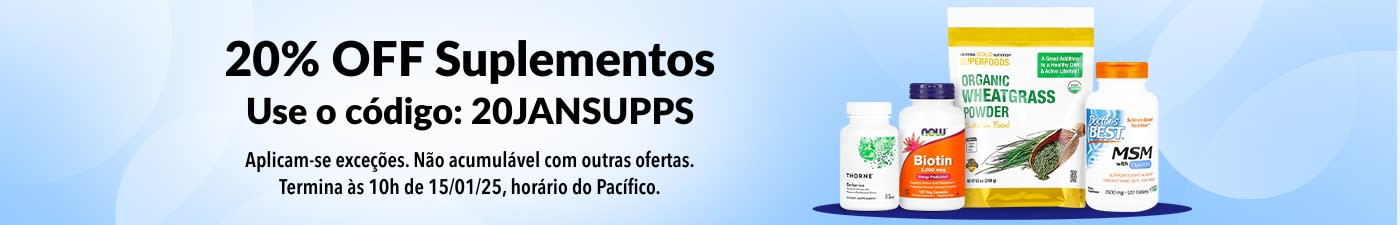 20% OFF SUPLEMENTOS