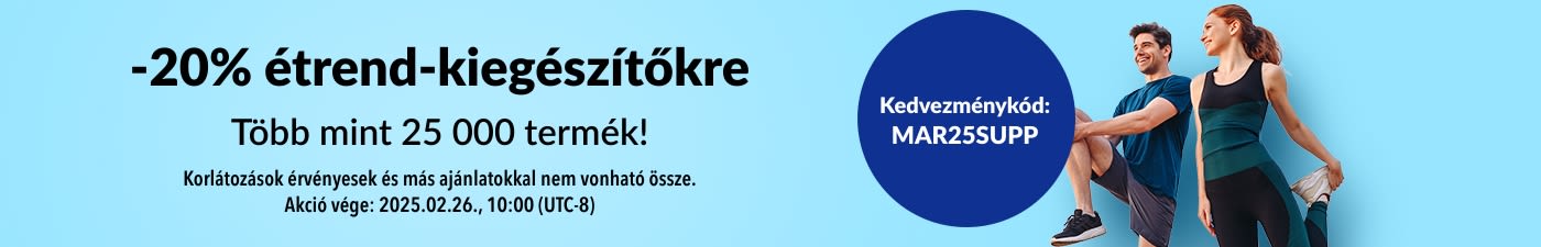 -20% ÉTREND-KIEGÉSZÍTŐKRE