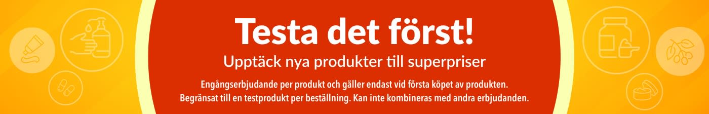 Banner som marknadsför erbjudandet 