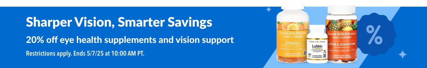 20% Off Vision Care