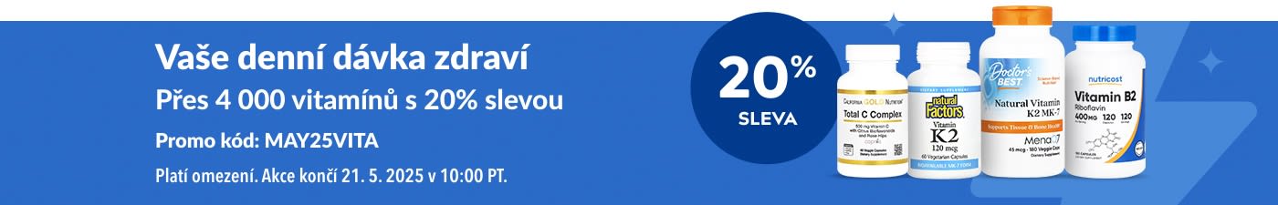 20% sleva na vitamíny