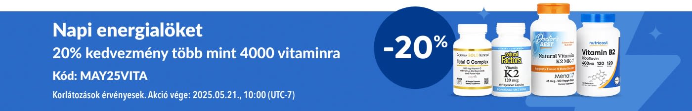 -20% vitaminokra