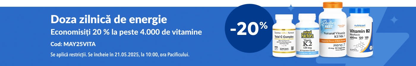 -20 % la vitamine