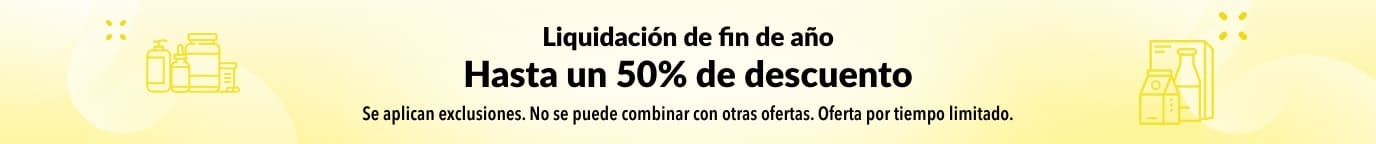 HASTA UN 50% DE DESCUENTO: OFERTA DE LIQUIDACIÓN DE FIN DE AÑO