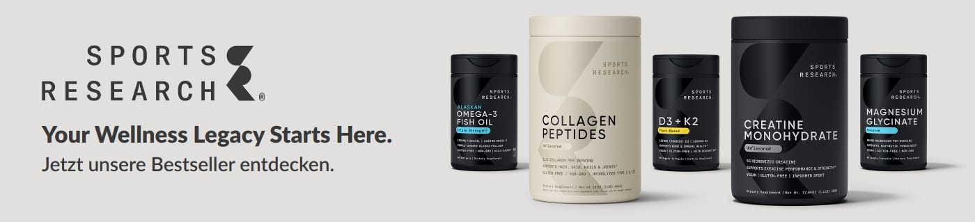 Sports Research | Your Wellness Legacy Starts Here. Jetzt unsere Bestseller entdecken.