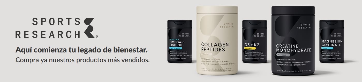 Sports Research | Aquí comienza tu legado de bienestar. Compra ya nuestros productos más vendidos.