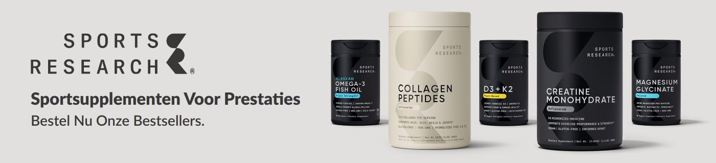 Sports Research | Sportsupplementen voor prestaties. Shop Nu Onze Bestsellers