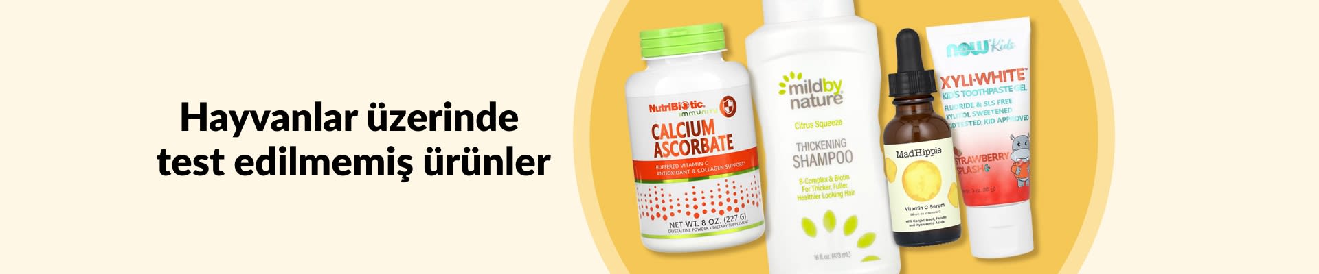 Cruelty-free options to feel good about, featuring vitamin C, shampoo, serum, kids toothpaste, and more.