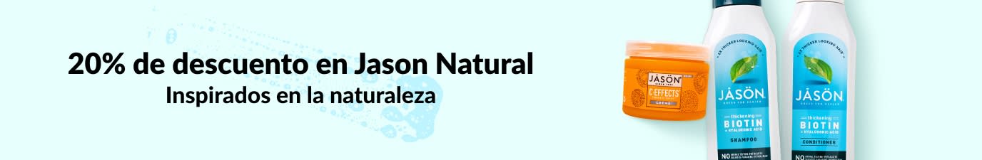 20% DE DESCUENTO EN JASON NATURAL