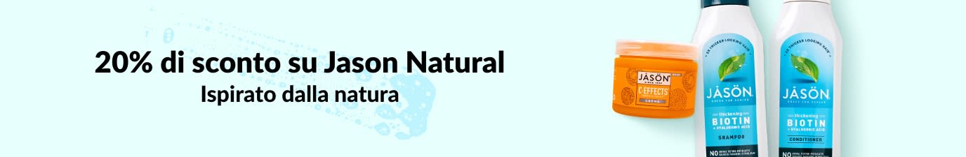 20% DI SCONTO SU JASON NATURAL