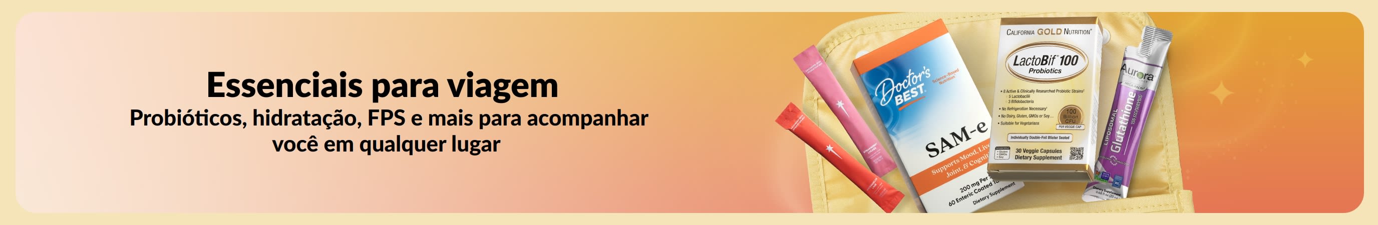 Banner multicolorido com a mensagem 