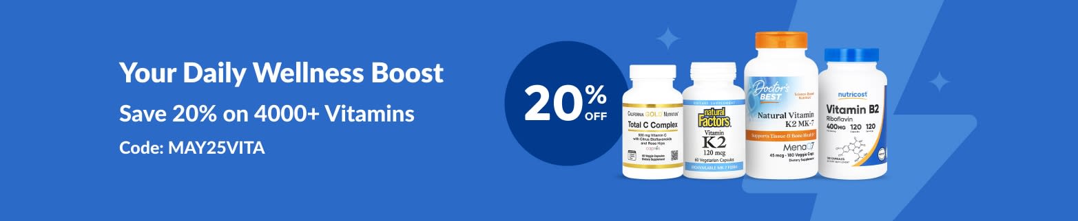 20% Off Vitamins