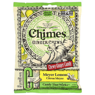 Chimes, Ginger Chews, Meyer Lemon, 5 oz (141.8 g)