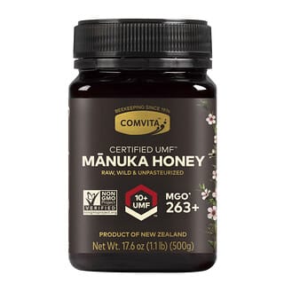 Comvita, необработанный мед манука, Certified UMF 10+ (MGO 263+), 500 г (1,1 фунта)