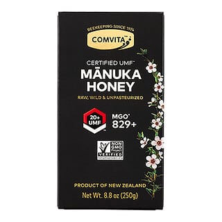 Comvita, Certified UMF 20+ (MGO 829+), необработанный мед манука, 250 г (8,8 унции)