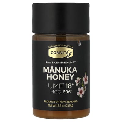 Comvita, Manuka Honey, UMF™ 18+, MGO 696+, 250 g (8.8 oz) Comvita, Manuka Honey, UMF™ 18+, MGO 696+, 250 g (8.8 oz)