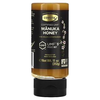 Comvita, Необработанный мед манука, сертифицированный UMF 5+ (MGO 83+), 312 г (11 унций)