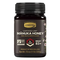 Comvita, Certified UMF 5+ (MGO 83+), необработанный мед манука, 500 г (1,1 фунта)