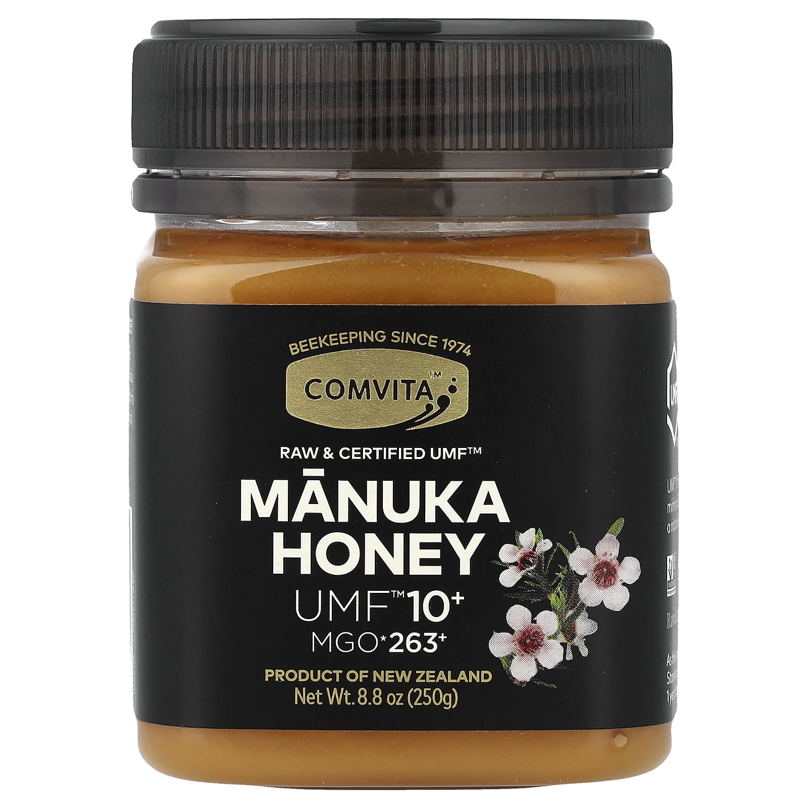 マヌカハニー、UMF™（ユニーク マヌカ ファクター）10＋、MGO（メチル