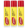 Carmex, Balm Labial Clássico, Medicado, FPS 15, 3 Embalagens, 4,25 g (0,15 oz) Cada