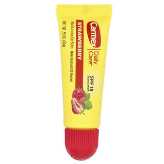 Carmex, Daily Care®, Moisturizing Lip Balm, SPF 15, Strawberry, 0.35 oz (10 g)