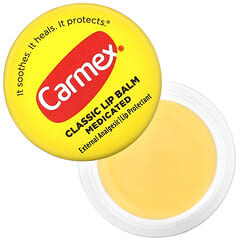 Carmex, Bálsamo labial clásico, medicinal, 0.25 onzas (7.5 g)