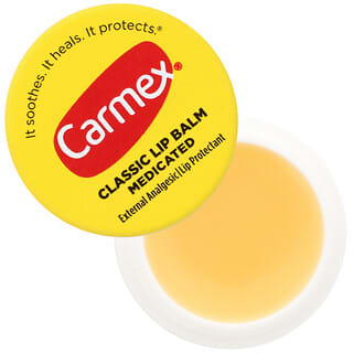 Carmex, классический бальзам для губ, лечебный, 7,5 г (0,25 унции)