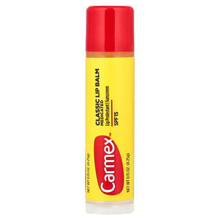 Carmex, Bálsamo labial clásico, Medicinal, FPS 15, 4,25 g (0,15 oz)