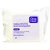Makeup Dissolving Facial Cleansing Wipes, 25 Pre-Moistened Wipes, 7.4 in x 7.2 in (19 cm x 18.5 cm)