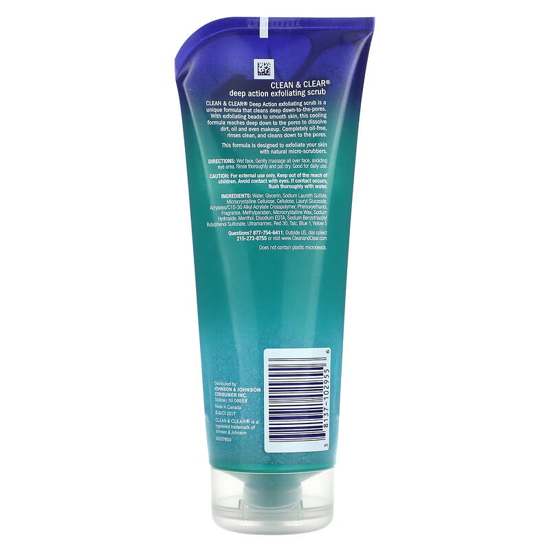 Clean & Clear Deep Action Exfoliating Scrub - Shop Facial Cleansers & Scrubs  at H-E-B