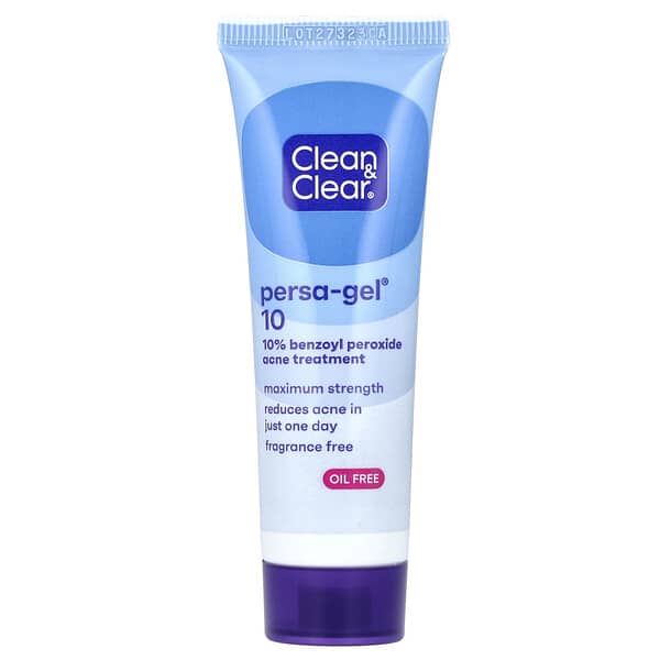 Clean & Clear, Persa-Gel 10，強力祛痘膏，1盎司（28克）