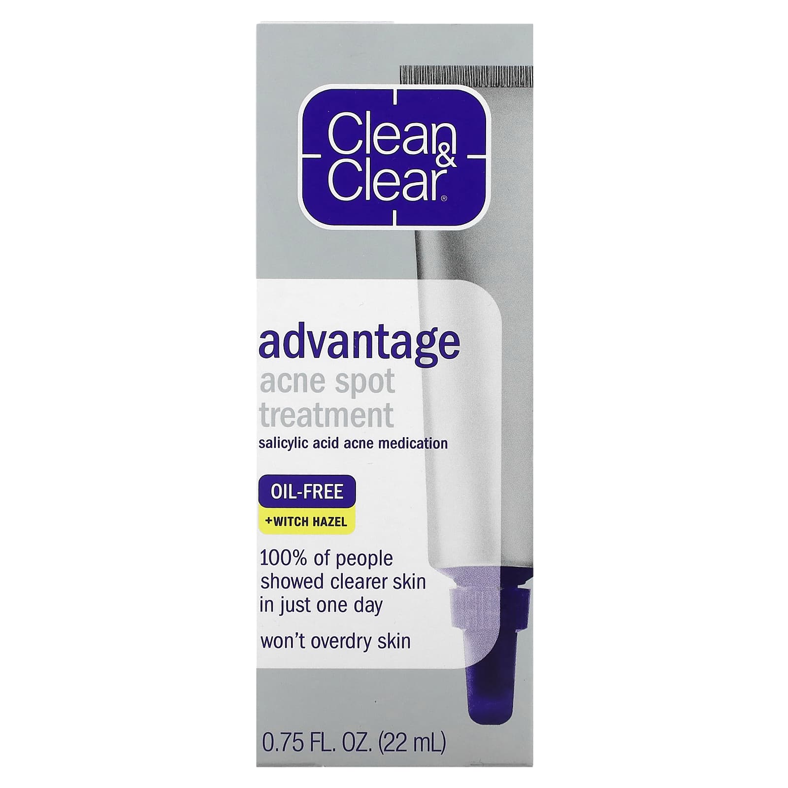 Clean And Clear Advantage Acne Spot Treatment 075 Fl Oz 22 Ml 1990